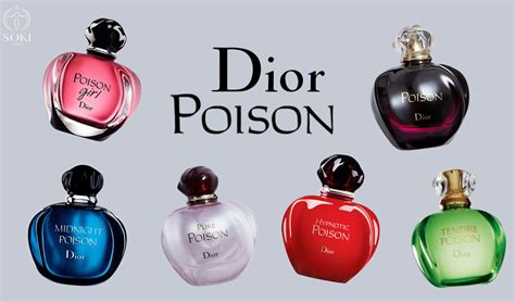 all the dior poison fragrances compare|dior original poison perfume.